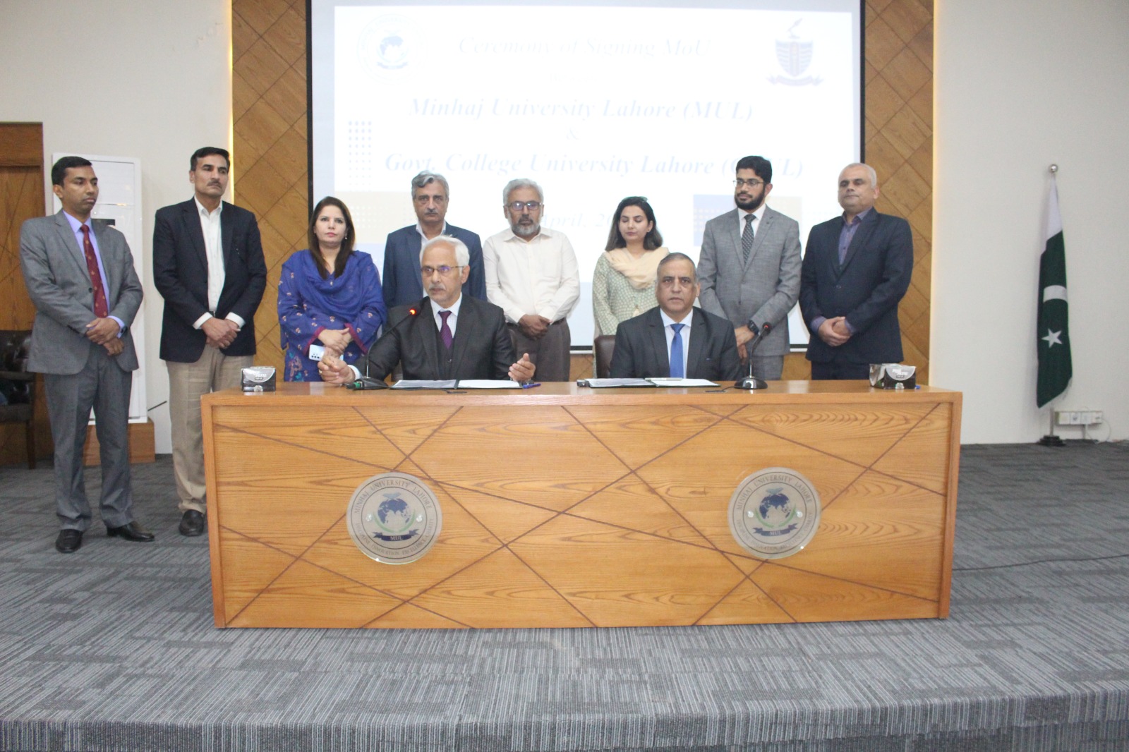 MoU signing Ceremony with GCUL