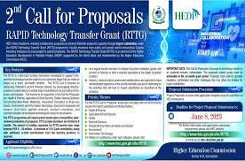 2nd Call for Proposals RAPID Technology Transfer Grant (RTTG)-HEC