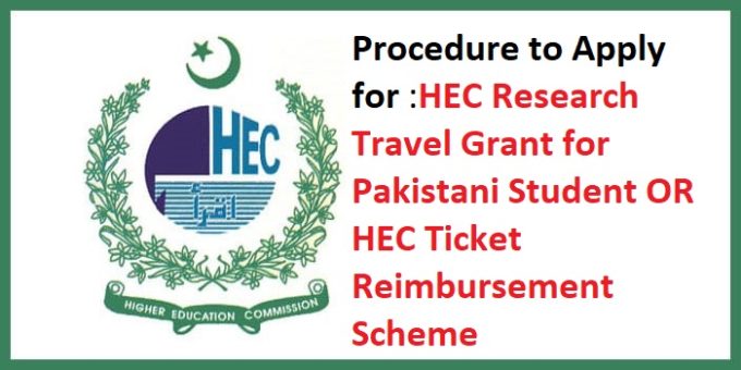 HEC - Research Travel Grant